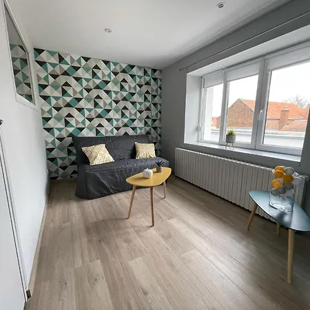 Logements équipés à Onnaing avec espace Balneo en OPTION proche Toyota, autoroute et Valenciennes Extérieur photo