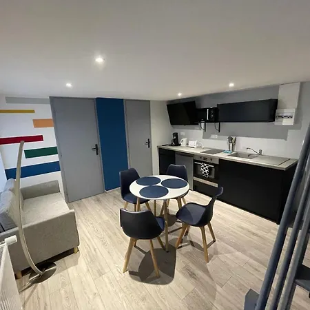 Logements équipés à Onnaing avec espace Balneo en OPTION proche Toyota, autoroute et Valenciennes Extérieur photo